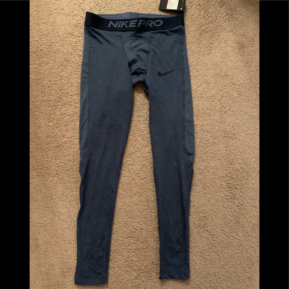 Nike Pro Men’s Compression Tights Size Lg NWT